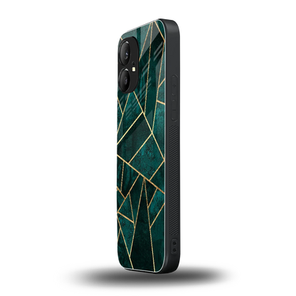 Emerald Geometry nothing phone 1 mobile cover | shockproof glass phone case