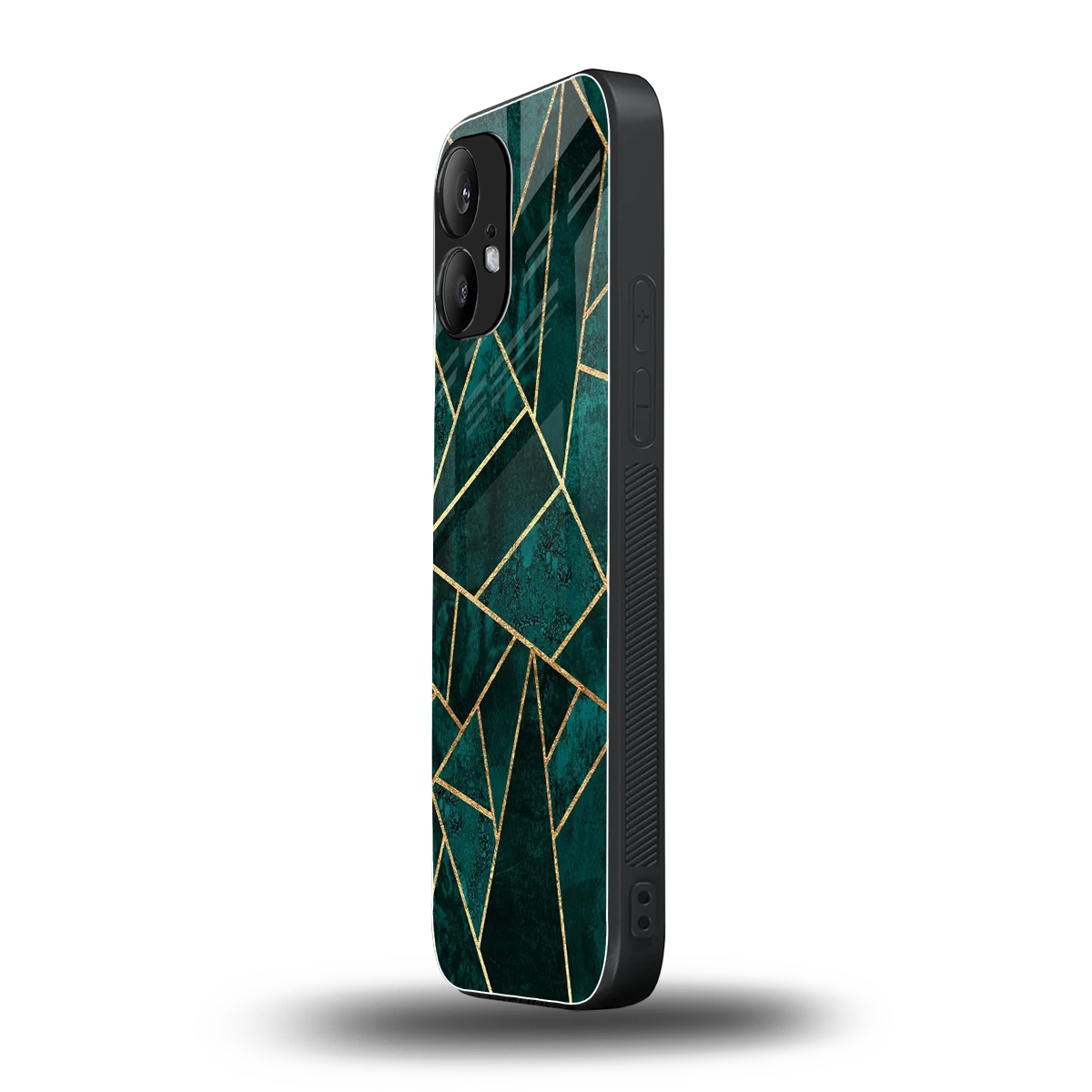 Emerald Geometry nothing phone 2 mobile cover | shockproof glass phone case