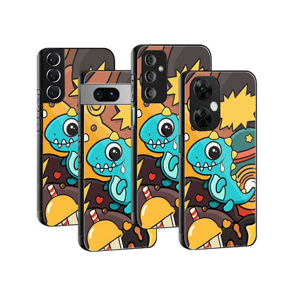 Stylish Glass Back Case for All Smartphones iPhone, Samsung, OnePlus, Pixel, Redmi, Oppo, Vivo, Motorola
