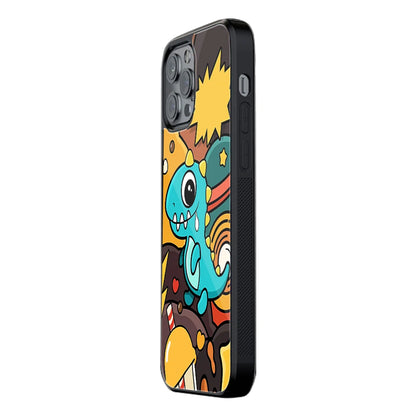 Trendy Glass Back Mobile Case for iPhone, Samsung, Redmi, OnePlus, Google Pixel, Motorola