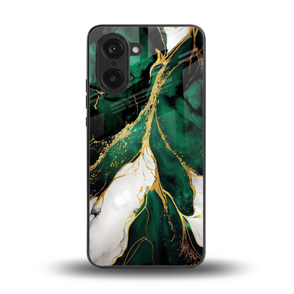 Emerald Luxe back phone cover | glass case for oneplus nord ce5 5g