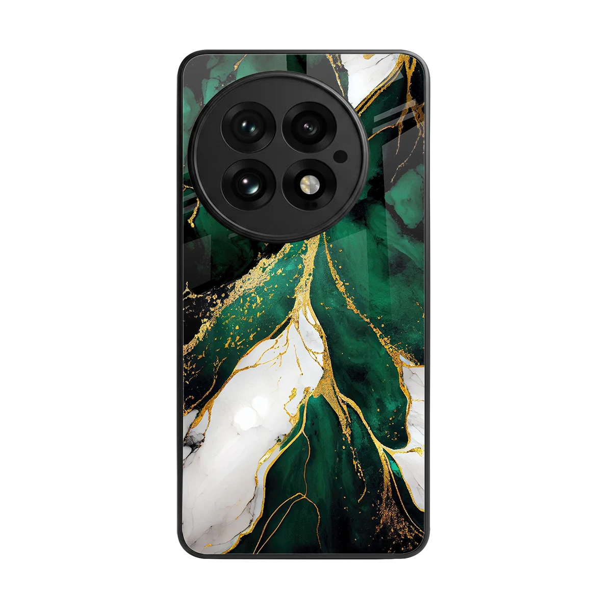 Emerald Luxe back phone cover | glass case for oneplus 13