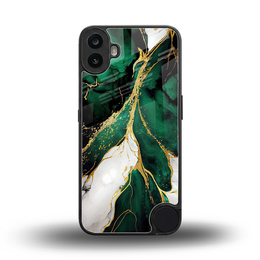 Emerald Luxe back phone cover | glass case for cmf nothing phone 1