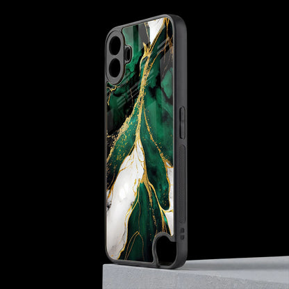 Emerald Luxe cmf nothing phone 1 mobile cover | shockproof glass phone case
