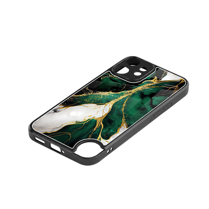 Emerald Luxe stylish phone case for cmf nothing phone 2 pro | glossy glass and slim fit