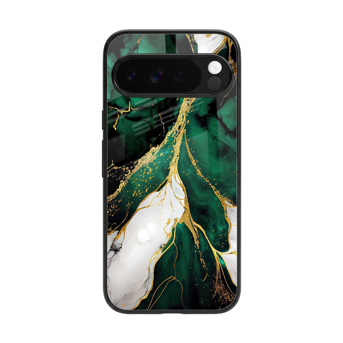 Emerald Luxe back phone cover | glass case for google pixel 10 pro xl