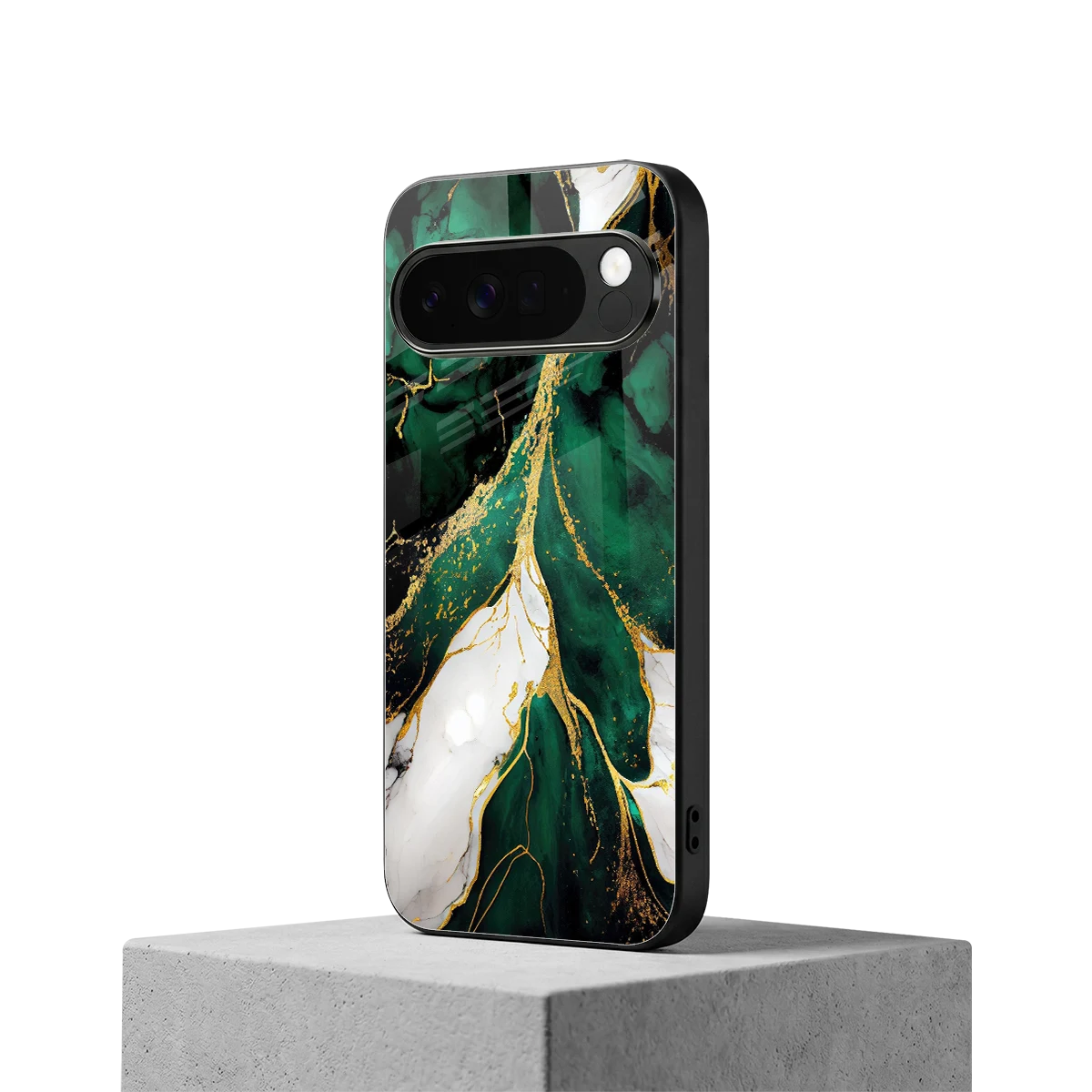 Emerald Luxe google pixel 10 pro xl mobile cover | shockproof glass phone case