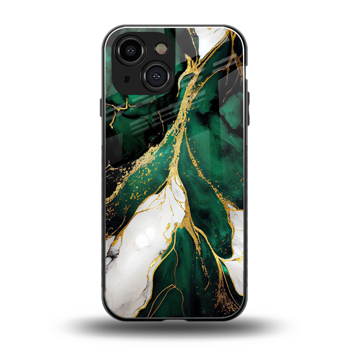 Emerald Luxe back phone cover | glass case for iphone 13 mini
