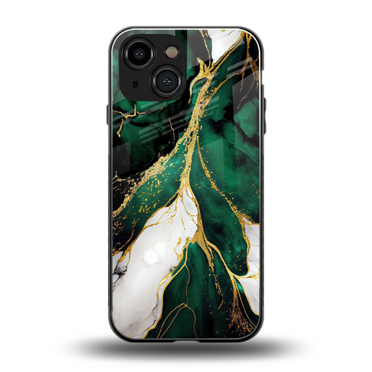 Emerald Luxe back phone cover | glass case for iphone 13 mini