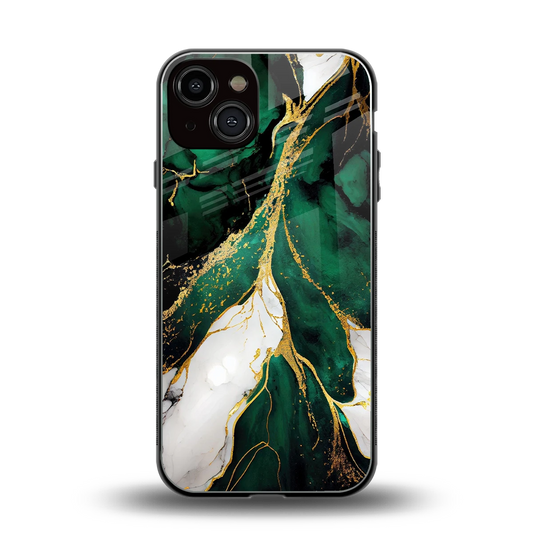 Emerald Luxe back phone cover | glass case for iphone 13