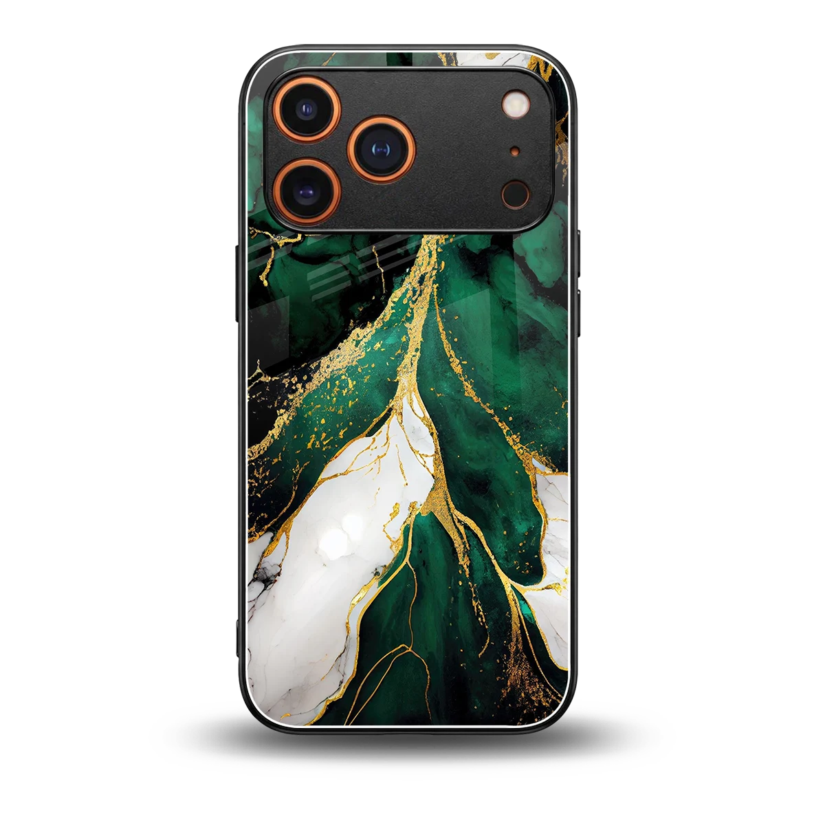 Emerald Luxe back phone cover | glass case for iphone 17 pro max