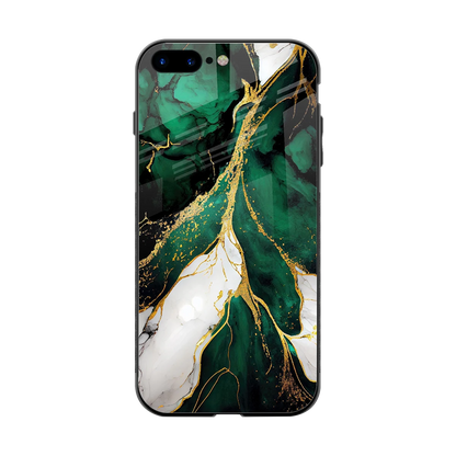 Emerald Luxe back phone cover | glass case for iphone 8 plus