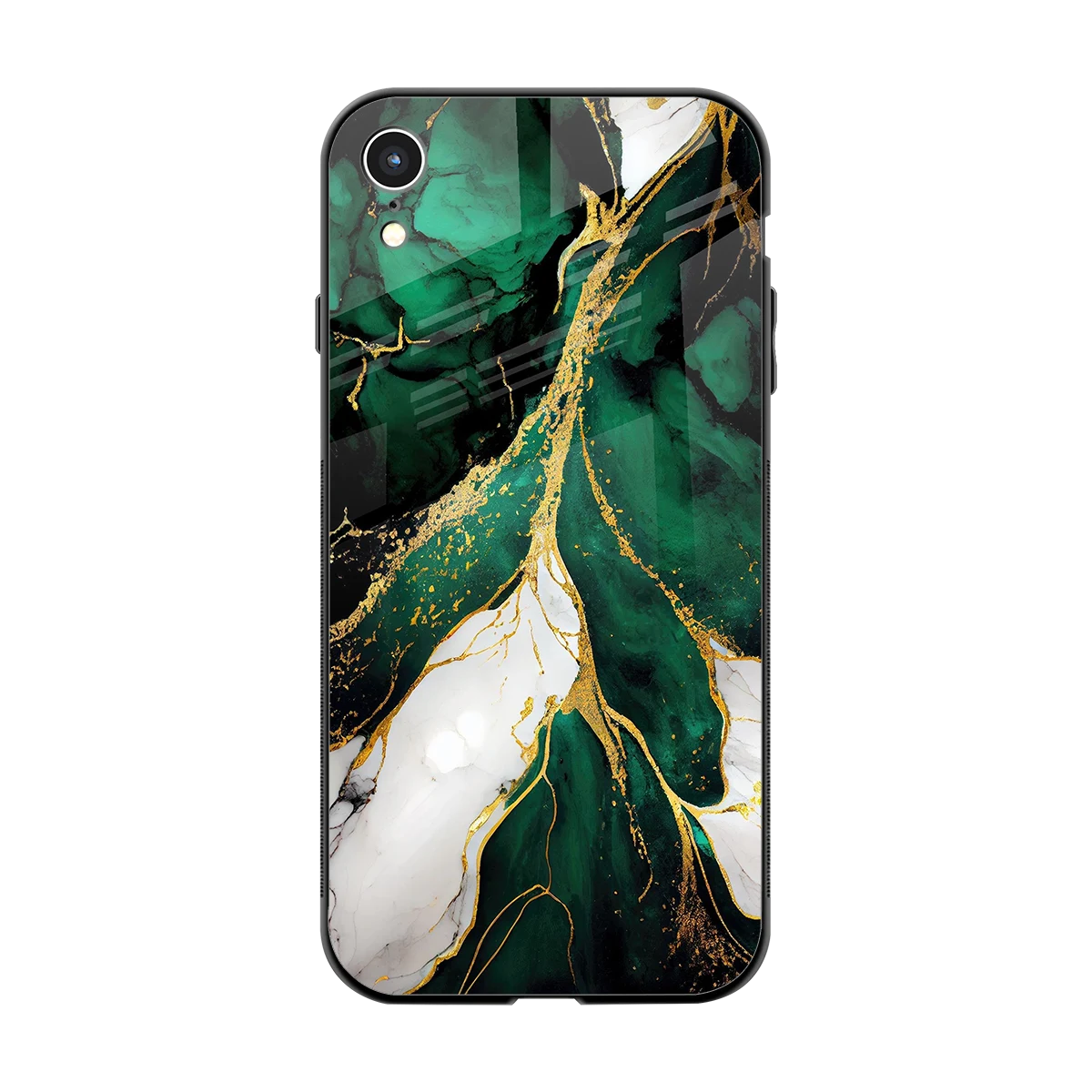 Emerald Luxe back phone cover | glass case for iphone xr