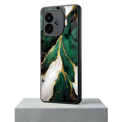 Emerald Luxe iqoo neo 10r 5g mobile cover | shockproof glass phone case