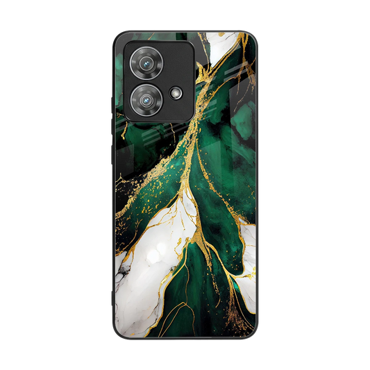 Emerald Luxe back phone cover | glass case for motorola edge 40 neo 5g