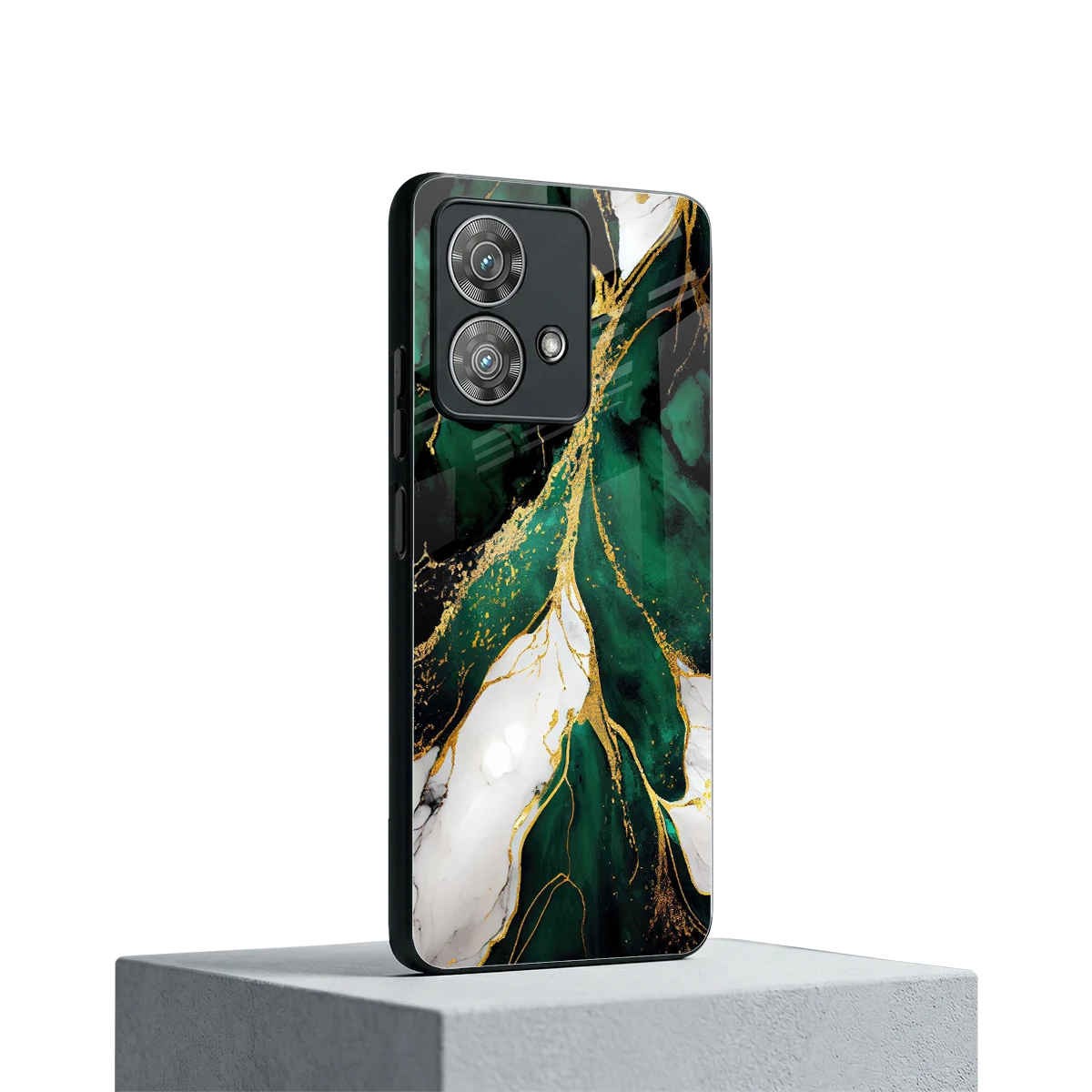 Emerald Luxe motorola edge 40 neo 5g mobile cover | shockproof glass phone case