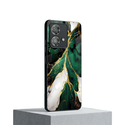Emerald Luxe motorola edge 40 neo 5g mobile cover | shockproof glass phone case