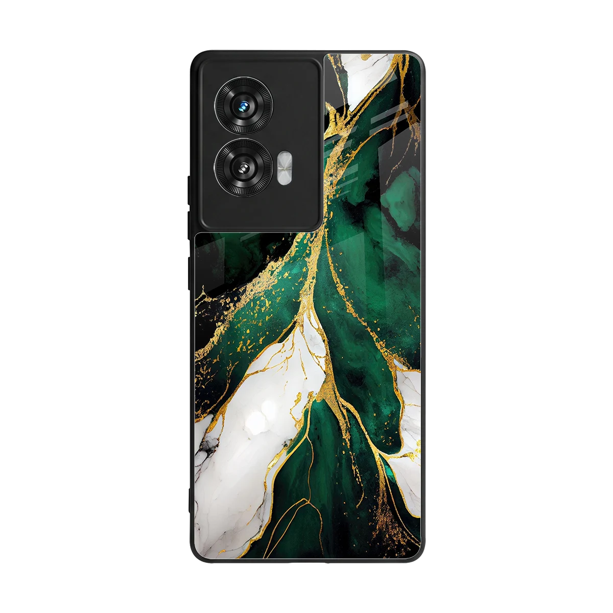Emerald Luxe back phone cover | glass case for motorola edge 50 fusion
