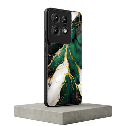 Emerald Luxe motorola edge 50 pro mobile cover | shockproof glass phone case