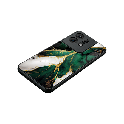 Emerald Luxe stylish phone case for motorola edge 50 pro | glossy glass and slim fit