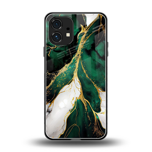 Emerald Luxe back phone cover | glass case for nothing phone 1