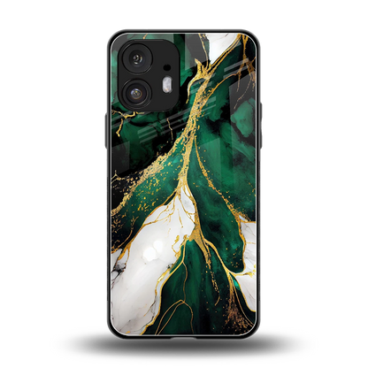 Emerald Luxe back phone cover | glass case for nothing phone 2