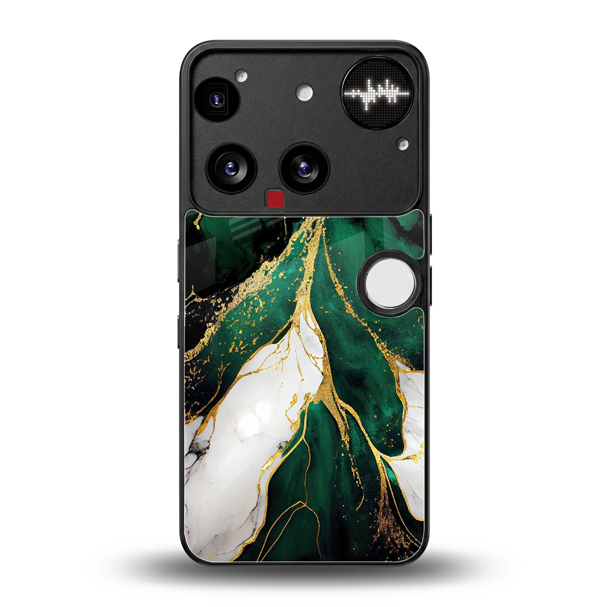 Emerald Luxe back phone cover | glass case for nothing phone 3