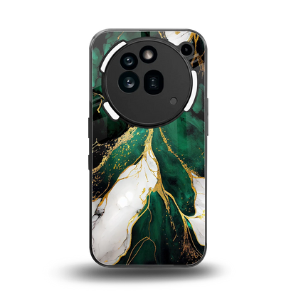 Emerald Luxe back phone cover | glass case for nothing phone 3a pro