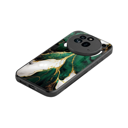 Emerald Luxe stylish phone case for nothing phone 3a pro | glossy glass and slim fit
