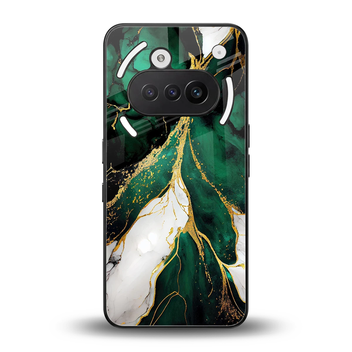 Emerald Luxe back phone cover | glass case for nothing phone 3a