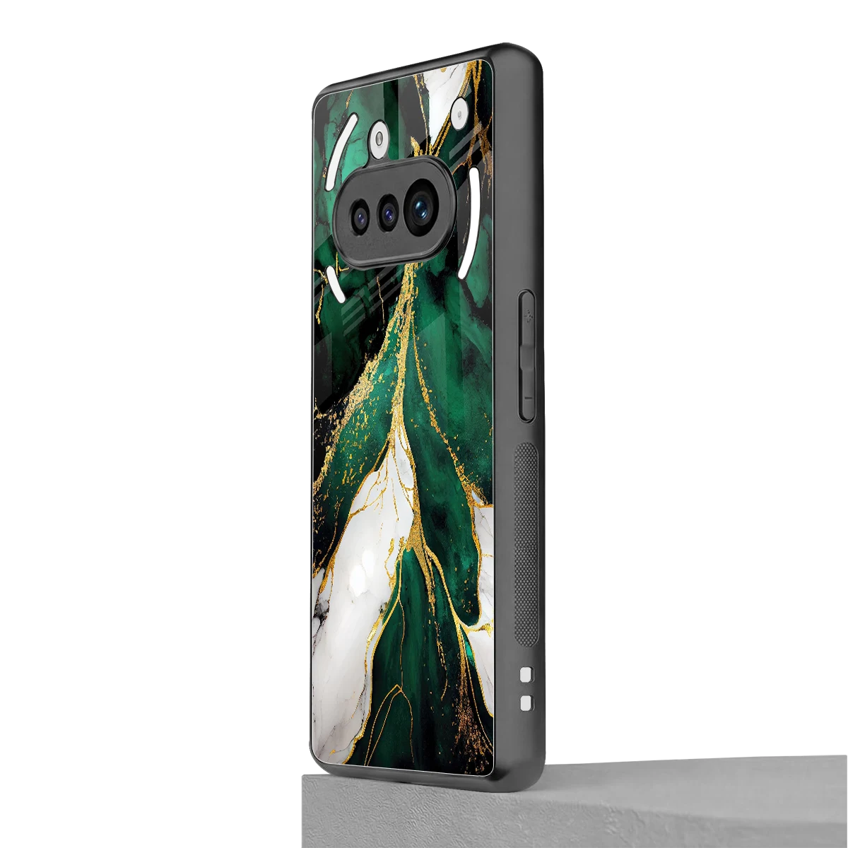 Emerald Luxe nothing phone 3a mobile cover | shockproof glass phone case
