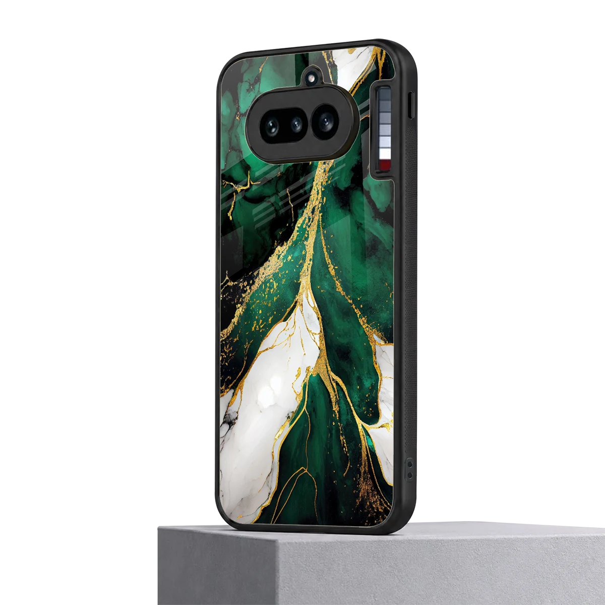 Emerald Luxe nothing phone 4a mobile cover | shockproof glass phone case