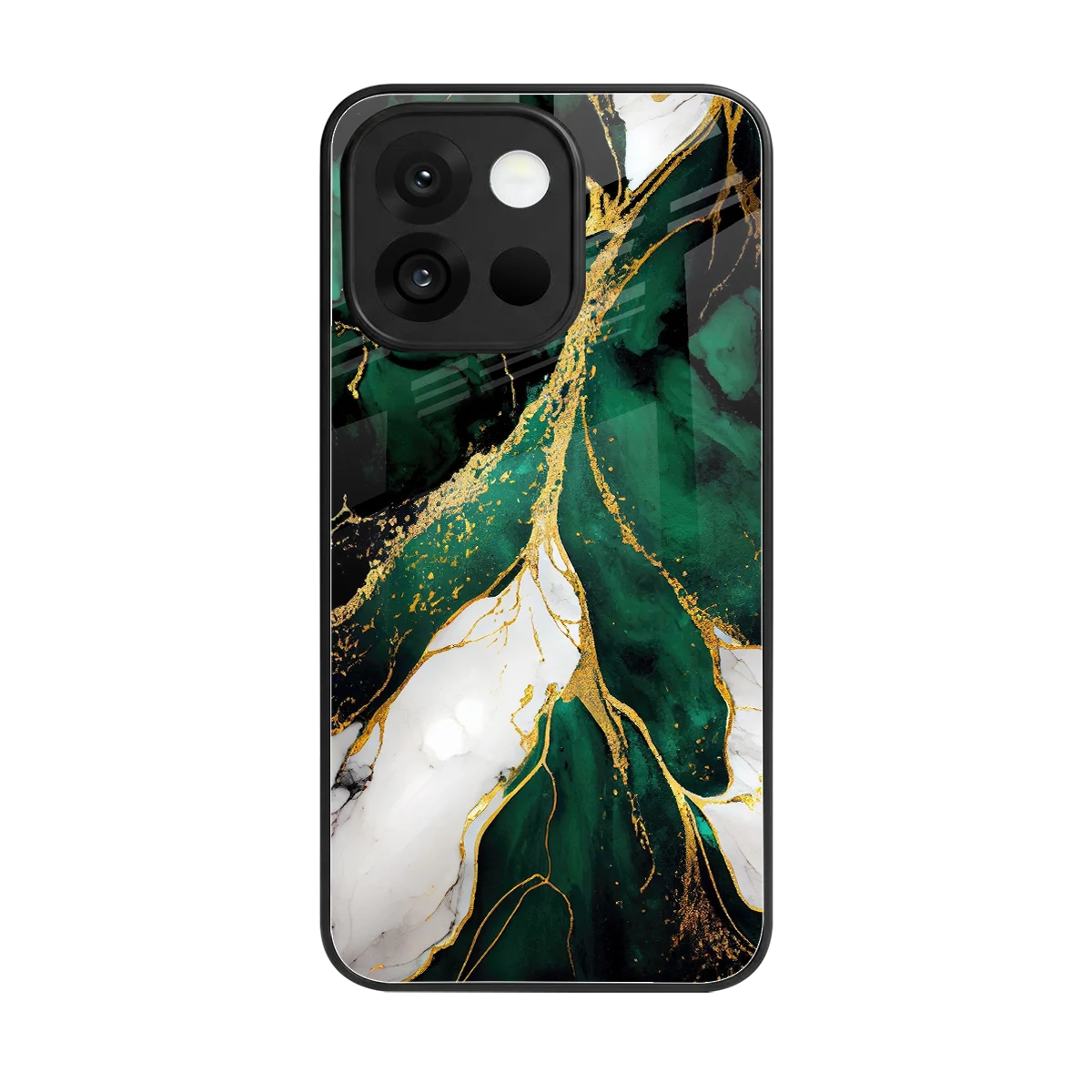 Emerald Luxe back phone cover | glass case for oneplus 13s