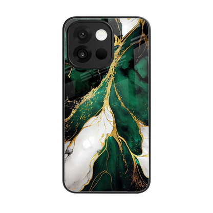Emerald Luxe back phone cover | glass case for oneplus 13s