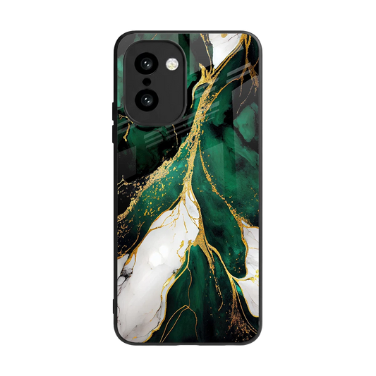 Emerald Luxe back phone cover | glass case for oneplus 15r
