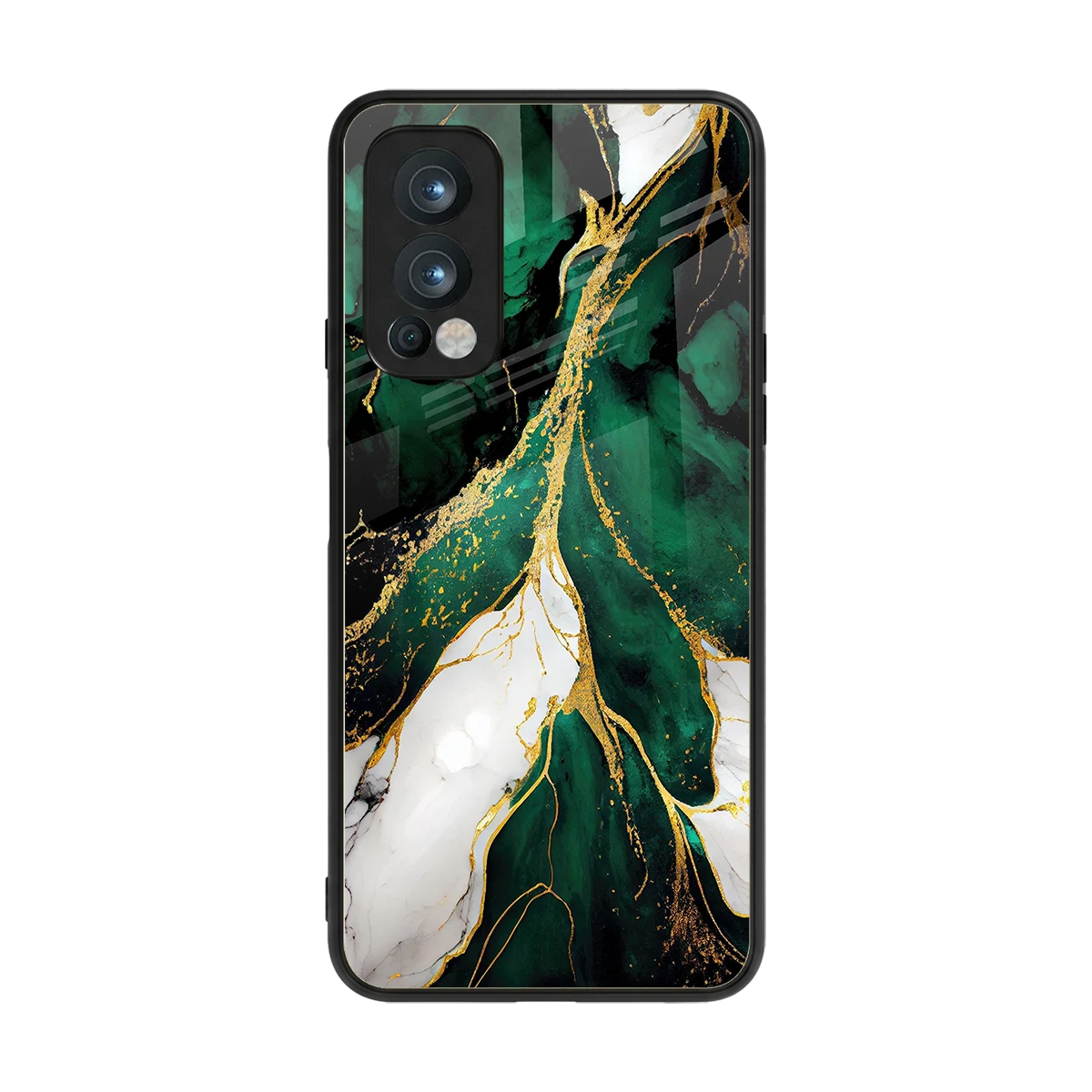 Emerald Luxe back phone cover | glass case for oneplus nord 2