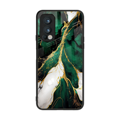 Emerald Luxe back phone cover | glass case for oneplus nord 2