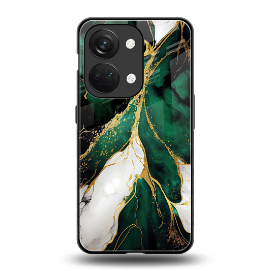 Emerald Luxe back phone cover | glass case for oneplus nord 3