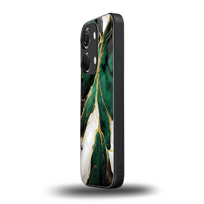 Emerald Luxe oneplus nord 3 mobile cover | shockproof glass phone case