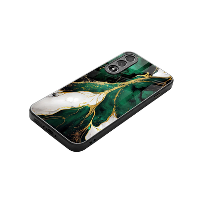 Emerald Luxe stylish phone case for oneplus nord 5 | glossy glass and slim fit