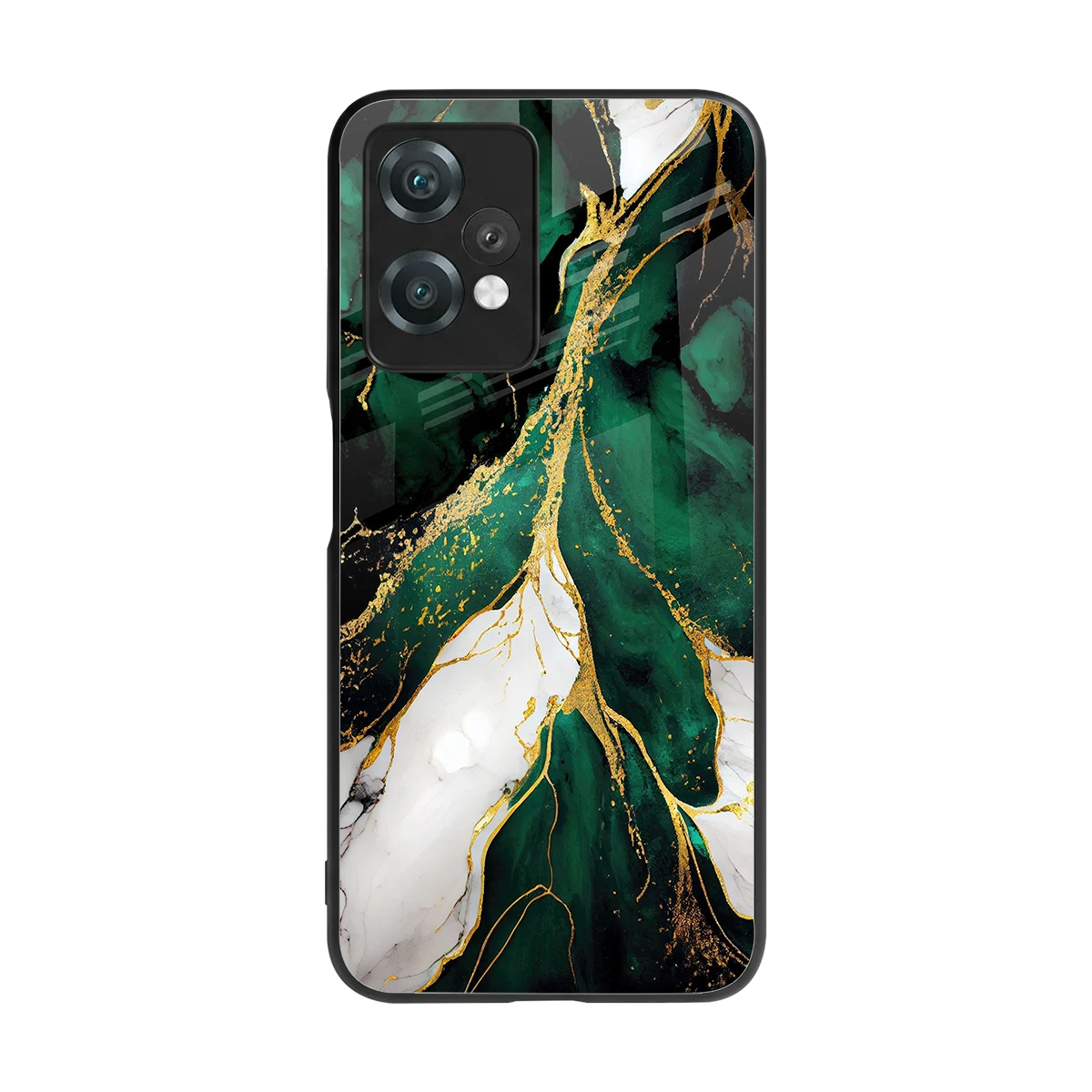 Emerald Luxe back phone cover | glass case for oneplus nord ce 2 lite