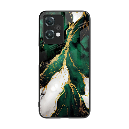Emerald Luxe back phone cover | glass case for oneplus nord ce 2 lite