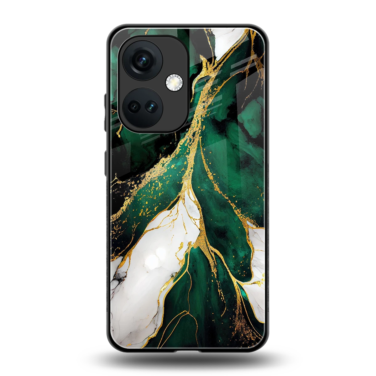 Emerald Luxe back phone cover | glass case for oneplus nord ce 3
