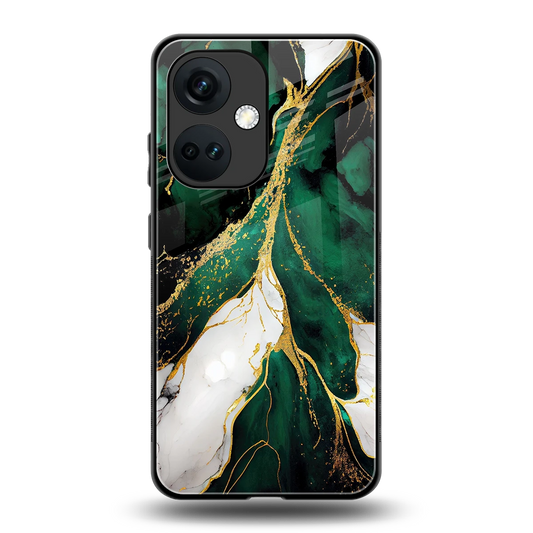 Emerald Luxe back phone cover | glass case for oneplus nord ce 3