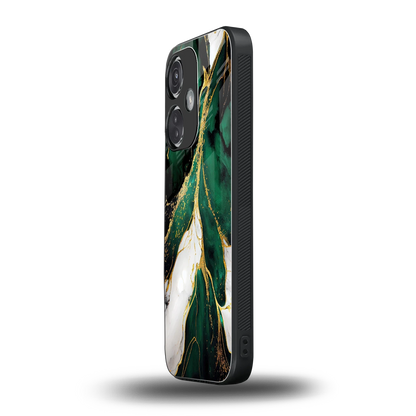 Emerald Luxe oneplus nord ce 3 mobile cover | shockproof glass phone case
