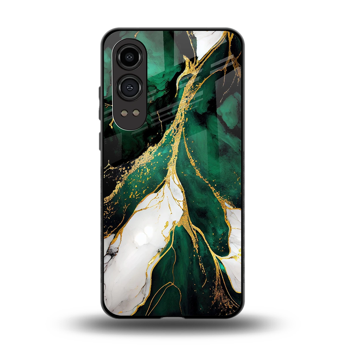 Emerald Luxe back phone cover | glass case for oneplus nord ce 4 lite