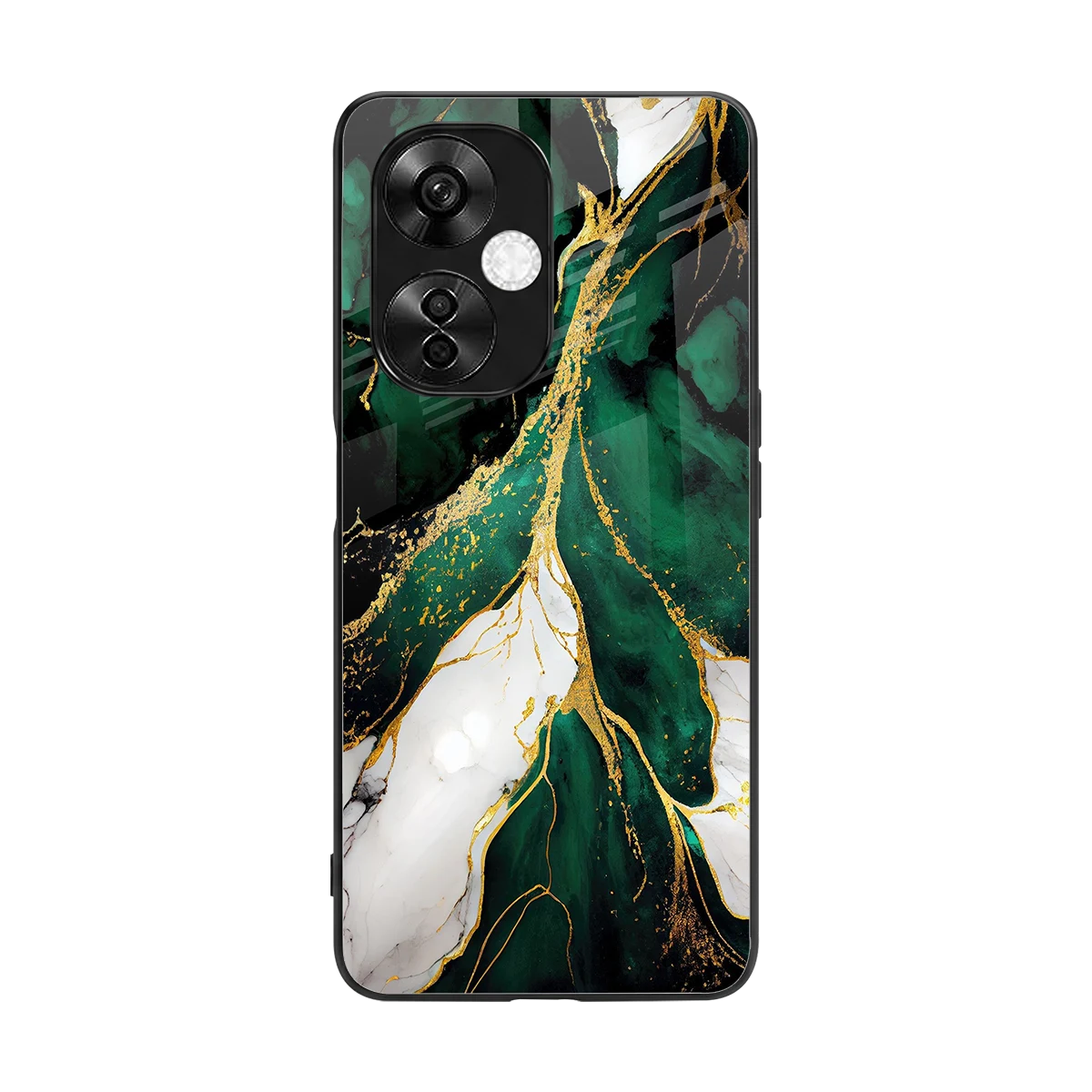 Emerald Luxe back phone cover | glass case for oneplus nord ce 3 lite