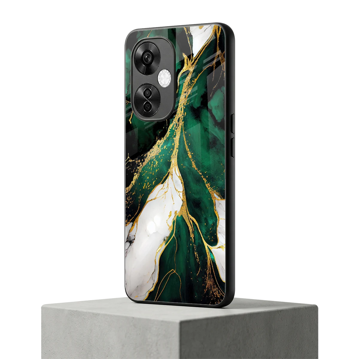 Emerald Luxe oneplus nord ce 3 lite mobile cover | shockproof glass phone case