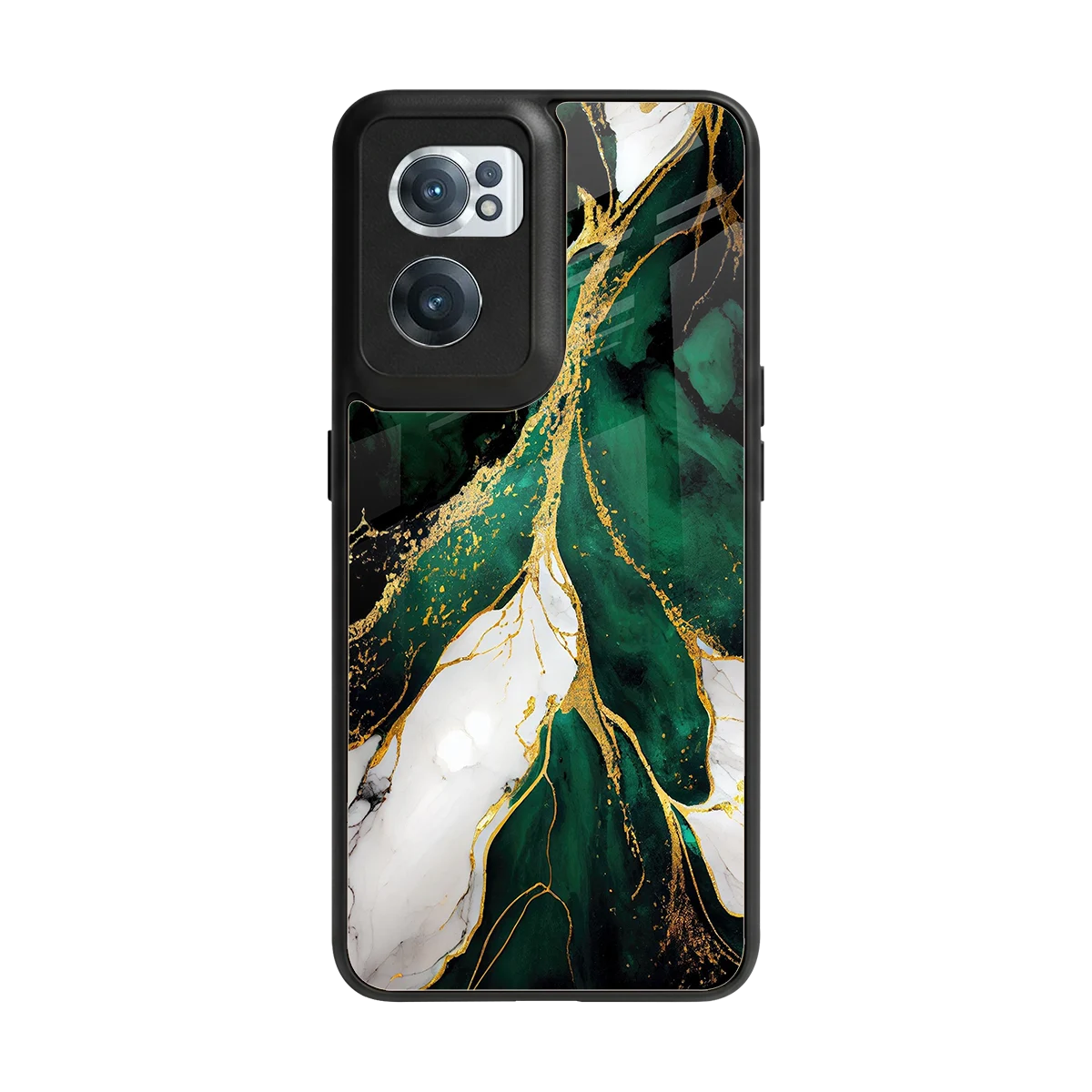 Emerald Luxe back phone cover | glass case for oneplus nord ce 2