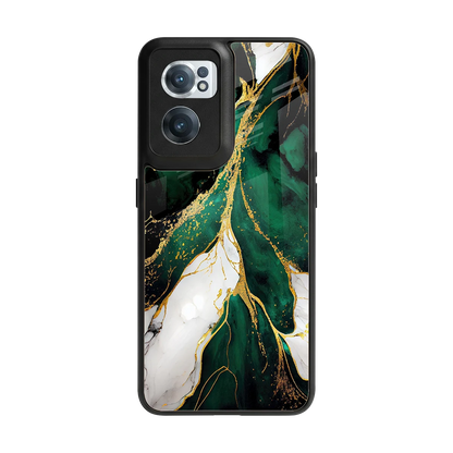 Emerald Luxe back phone cover | glass case for oneplus nord ce 2
